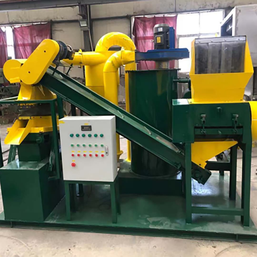 Aluminum Copper Wire Granulator Machine Shipped to